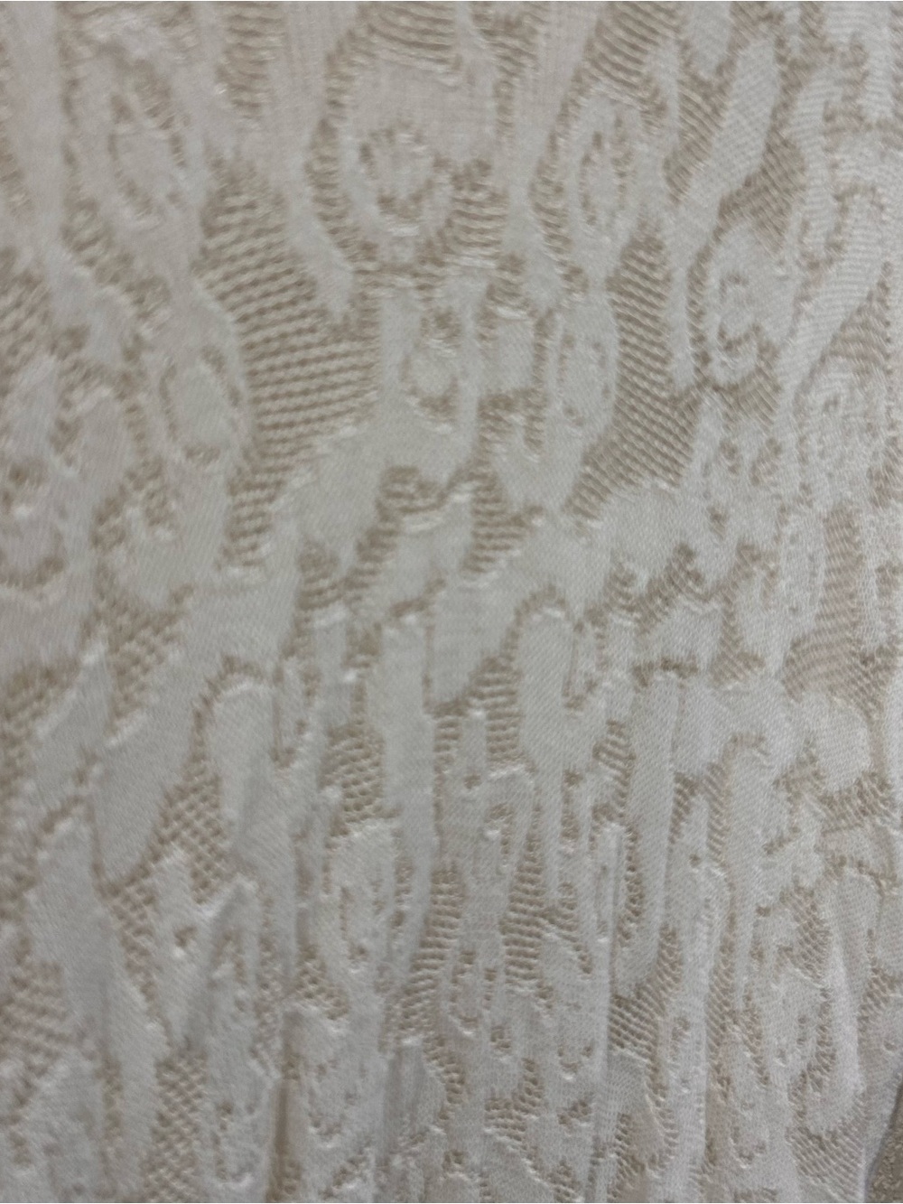 J.Jill 3X Lightweight Lace Open-Front Cardigan - White - Picture 6 of 7